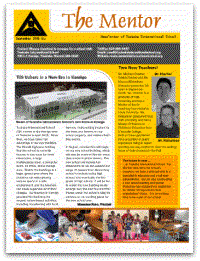 Tsukuba International School Newsletter - The Mentor - September 2008
