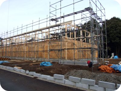 Tsukuba International School - New School Building Under Construction
